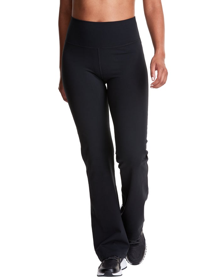 Champion Soft Touch Flare Broek Dames - Zwart - Belgie 8275SYCGO